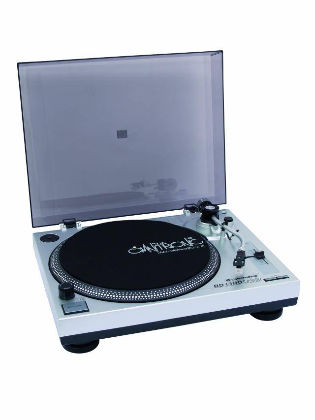 OMNITRONIC BD-1380 USB pladespiller