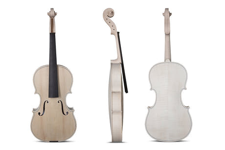 GEWA ulakeret bratsch 38,2 cm (4/4), Stradivari, flot flammet