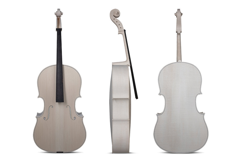 GEWA ulakeret cello 4/4, Montagnana, flot flammet