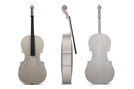 GEWA ulakeret cello 4/4, Stradivari Davidoff, bedre flammet