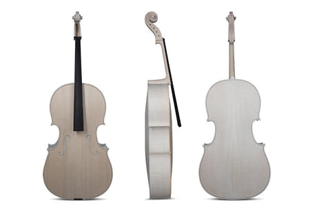 GEWA ulakeret cello 4/4, Paolo Antonio Testore, bedre flammet