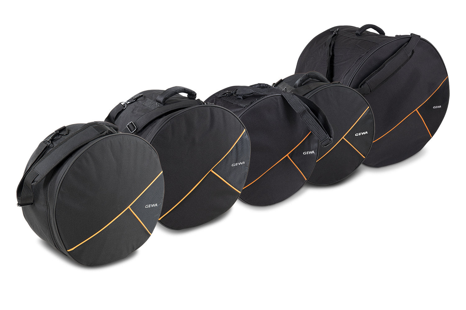 GEWA Gig Bag set for Drum Sets Premium - 20x18, 10x9, 12x10, 14x14, 14x6,5"