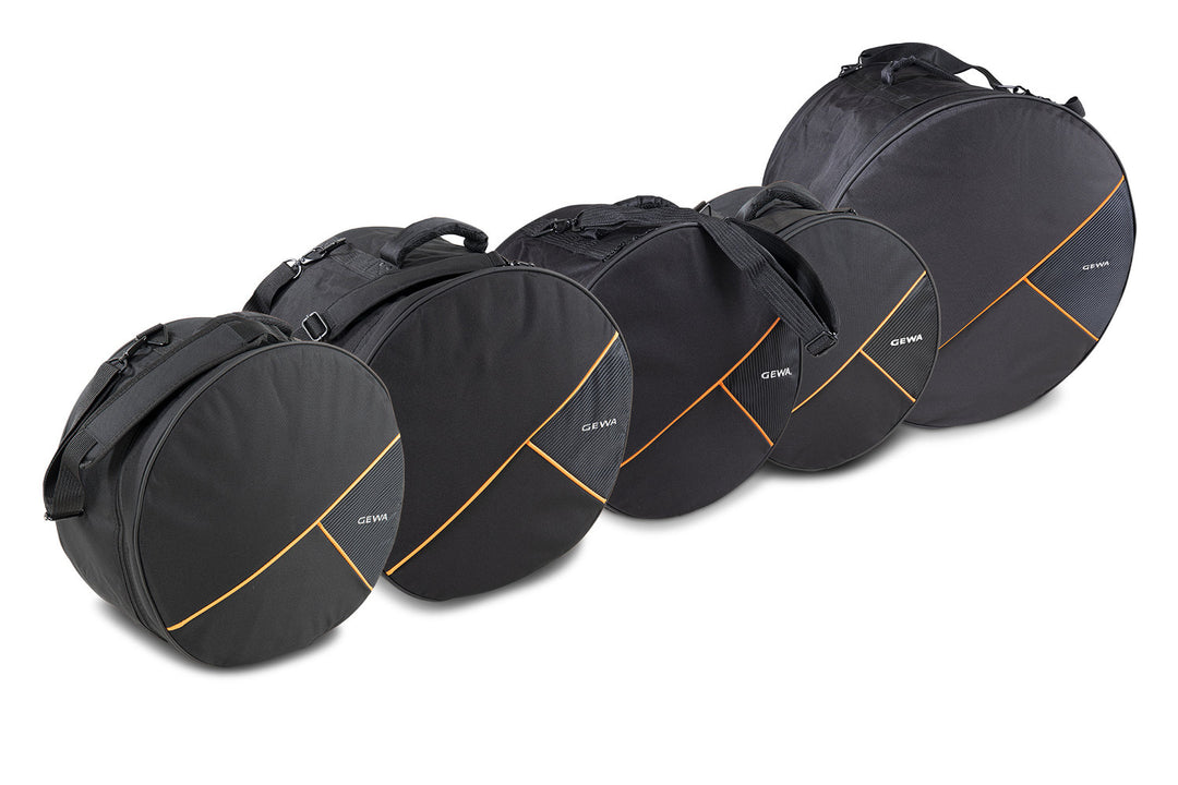 GEWA Gig Bag set for Drum Sets Premium - 22x18, 10x9, 12x10, 14x14, 14x6,5"