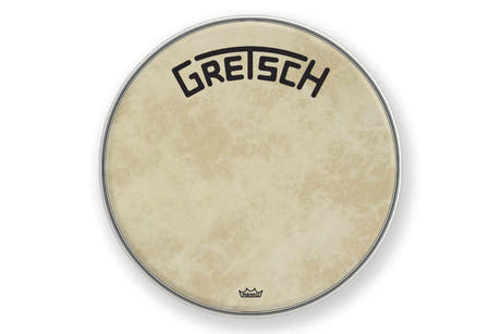 Gretsch Fiberskyn resonansskind 18" til stortromme, til Broadkaster