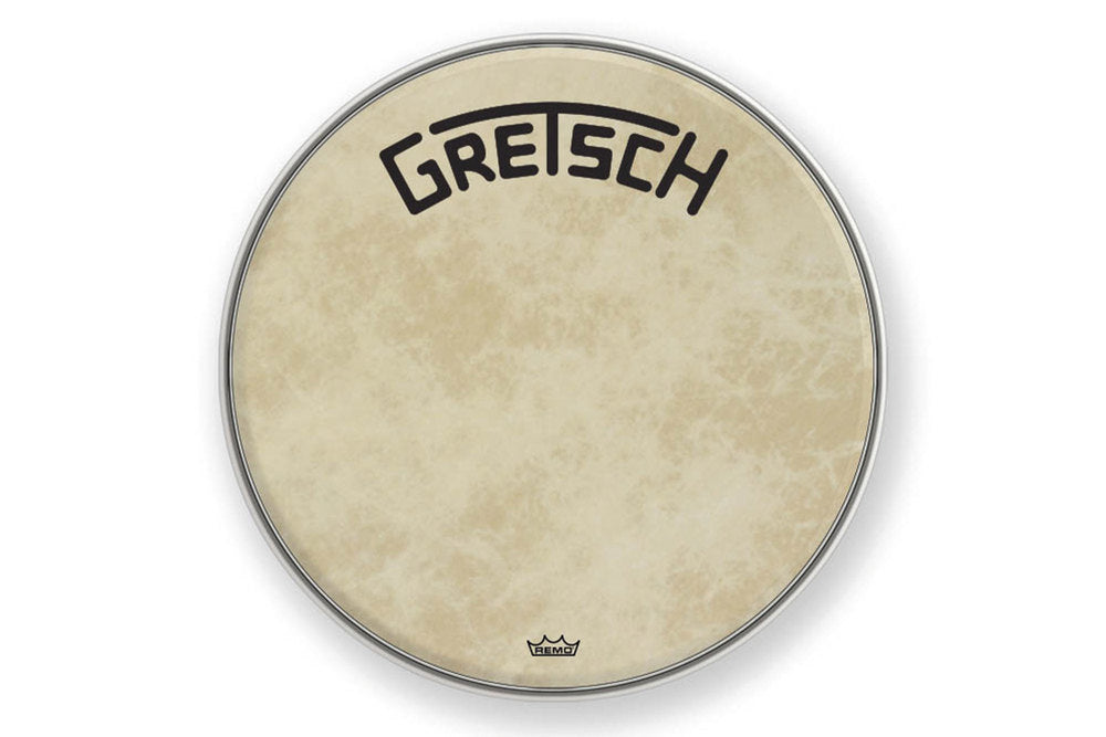 Gretsch Fiberskyn resonansskind 18" til stortromme, til Broadkaster