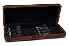 GEWA Reed case Bassoon 6 reeds - Red brown lacquered finish