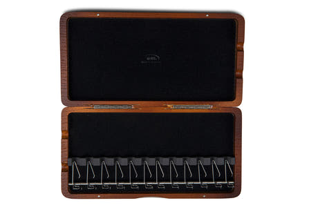 GEWA Reed case Bassoon 12 tubes - Red brown lacquered finish