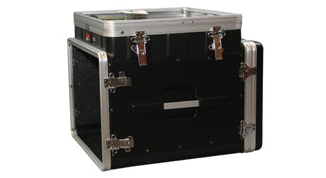 Gator GRC-10X8 PU konsolrack, 10U pop up og 8U bund
