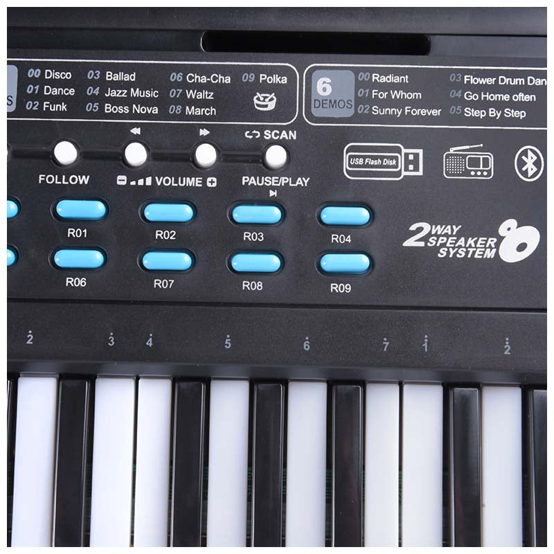 MQ 601 UFB KLAVER orgeltaster med mikrofon