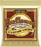 Ernie Ball 2007 Earthwood 80/20 Custom Light