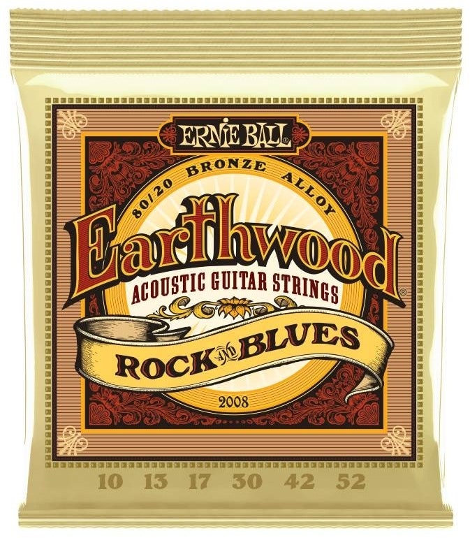 Ernie Ball 2008 Earthwood 80/20 Rock & Blues