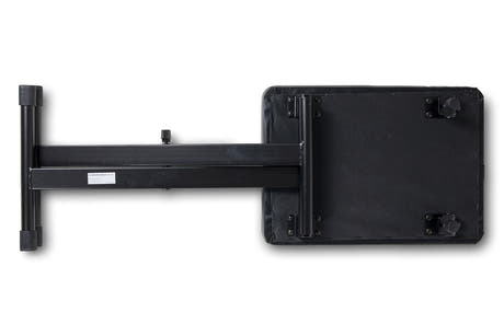 GEWA KB-20B keyboardbænk, sammenklappelig, sort