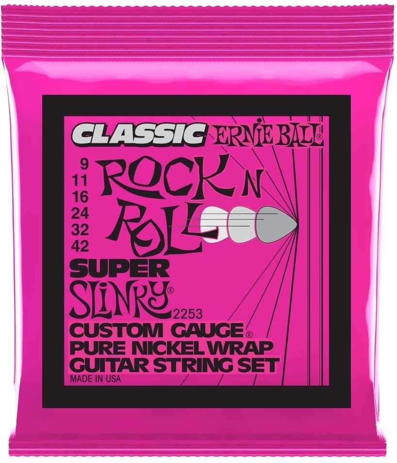 Ernie Ball 2253 Classic Super Slinky Pure Nickel