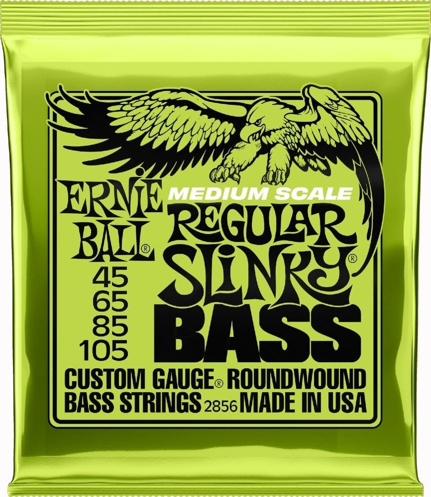 Ernie Ball 2856 Medium Scale Bass Regular Slinky Nickel