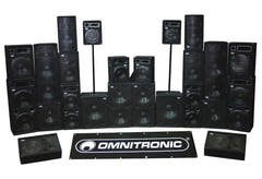OMNITRONIC DX-1022 3-way Speaker 400 W