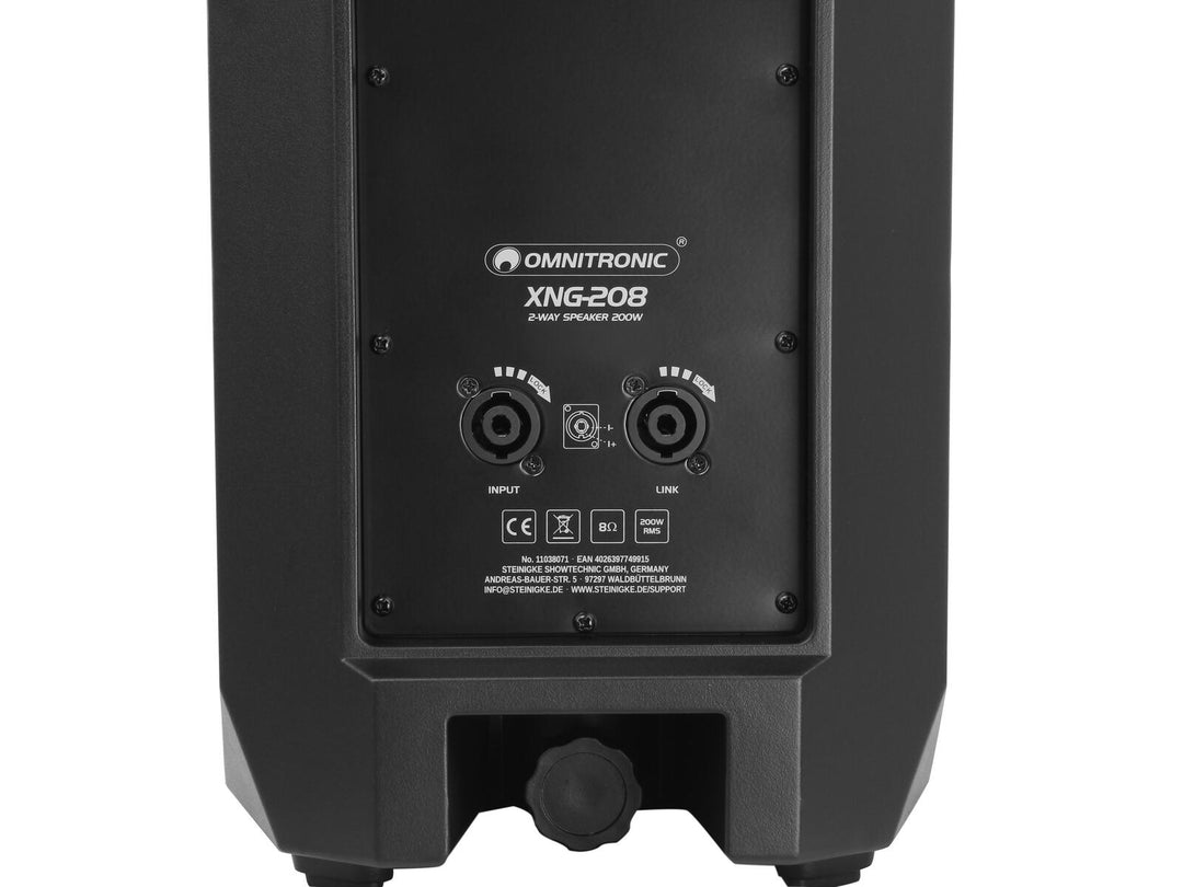 OMNITRONIC XNG-208 2-way Speaker 8"