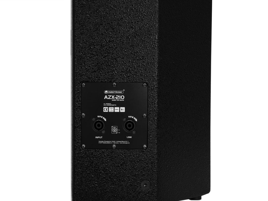 OMNITRONIC AZX-210 2-way Top 200W
