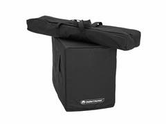 OMNITRONIC Set ROD-1283 active column speaker system + speaker stand + cover set