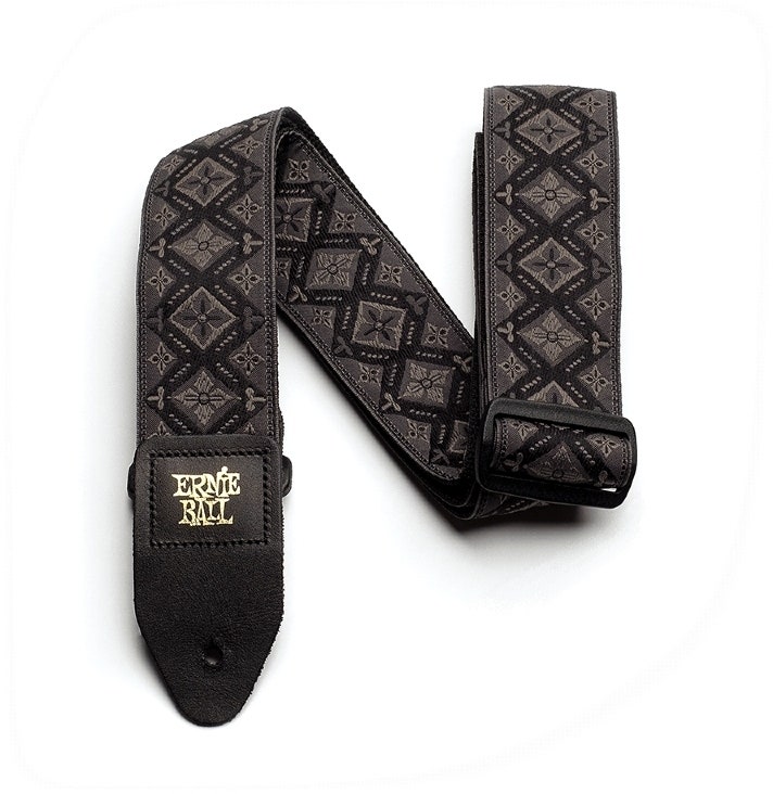 Ernie Ball EB-4093 Regal Black Guitar Strap