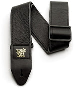 Ernie Ball EB-4134 Italian Leather Strap Black