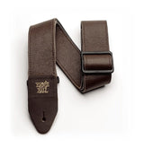 Ernie Ball EB-4135 Italian Leather Strap Brown