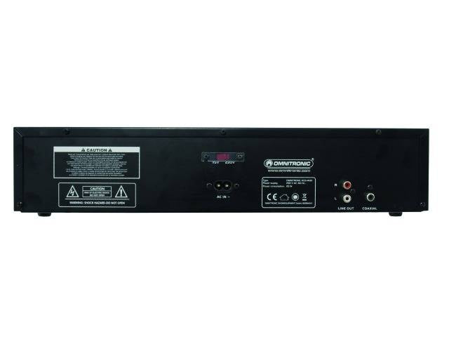 Omnitronic XCP-1400 CD Afspiller