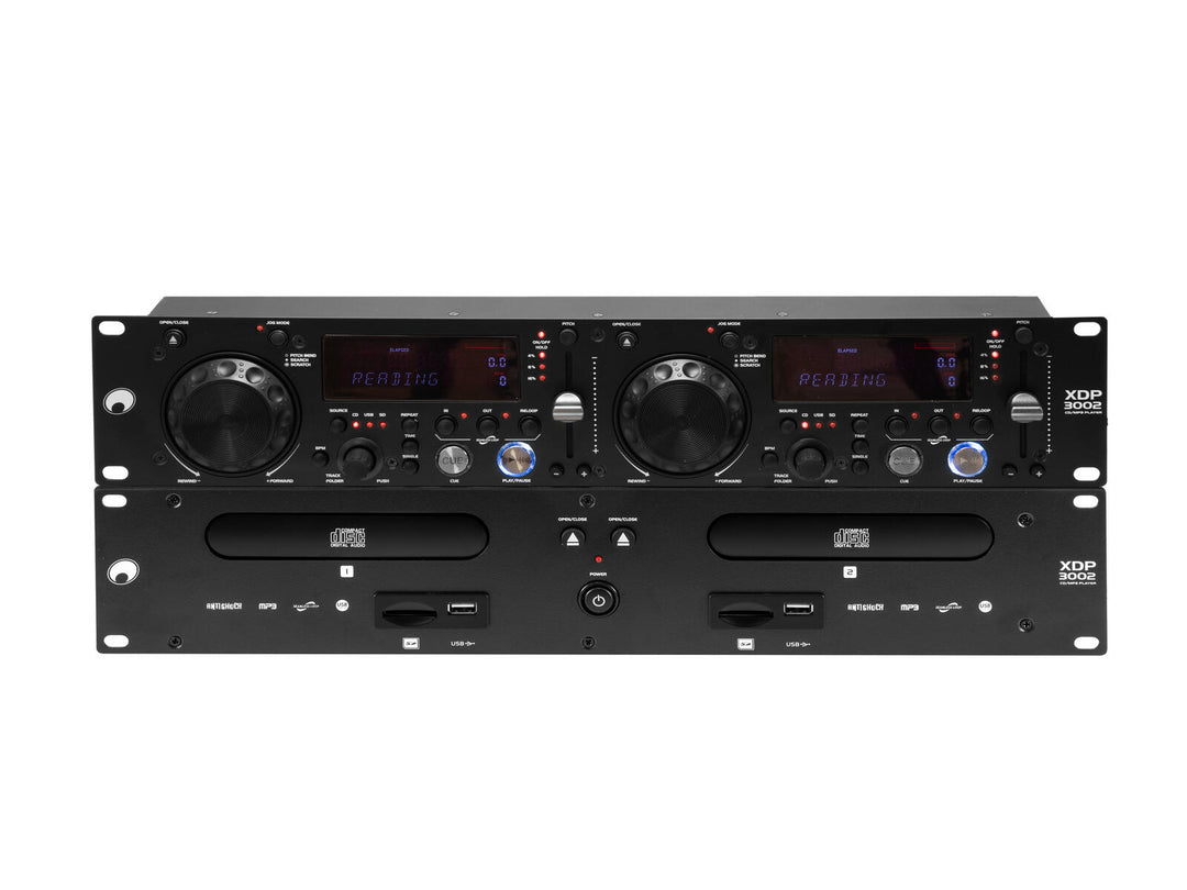 OMNITRONIC XDP-3002 Dual CD/MP3 Player