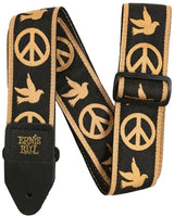 Ernie Ball EB-4613 Peace Love Dove, Guitar Strap