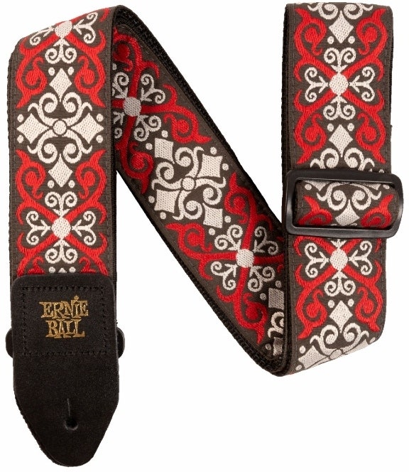 Ernie Ball EB-4695 Red Trellis Strap