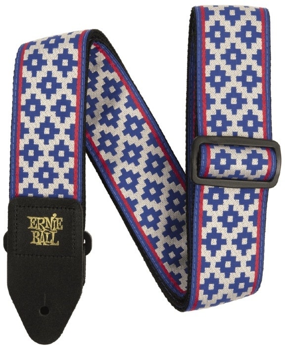 Ernie Ball Blue Crux Jacquard Strap