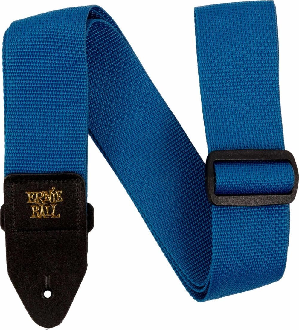 Ernie Ball 5352 PolyPro Guitar Strap Pearl Blue with Black L