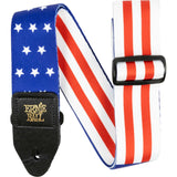 Ernie Ball 5631 Guitar Strap, Stars and Stripes