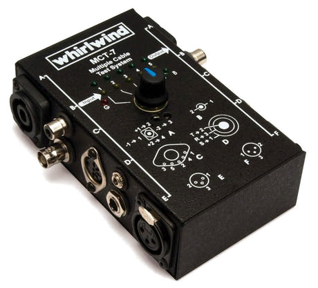Whirlwind MCT-7 kabeltester