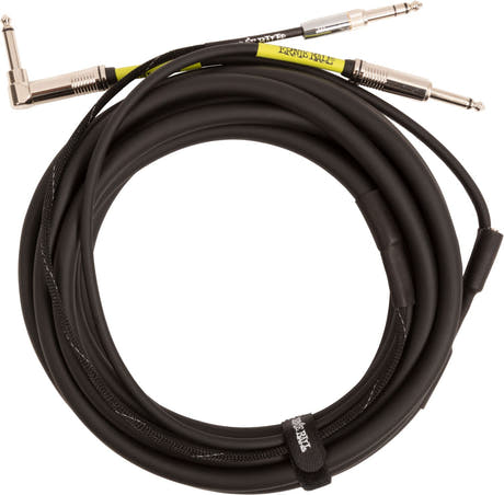 Ernie Ball 6411 Instrument/Headphone Cable 5,4M.  Black