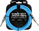 Ernie Ball 6412 FLEX Instrument Cable 3m - Blue