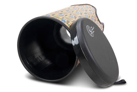 Toca Tubadora Freestyle II - 12" x 24" Kente Cloth (TSSTB-12K-SLT)