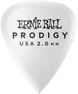Ernie Ball EB-9202 2.0mm White Standard Prodigy Picks 6-pack