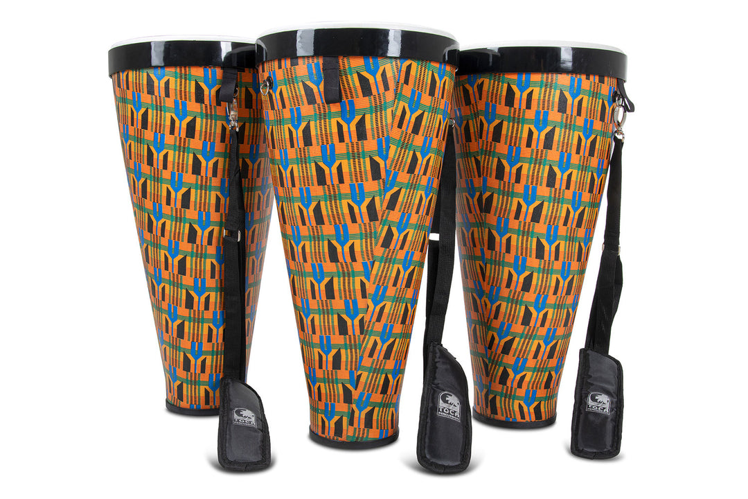 Toca Nesting Ashiko Freestyle II - Kente Cloth (TSSNA-3PCK-FP)