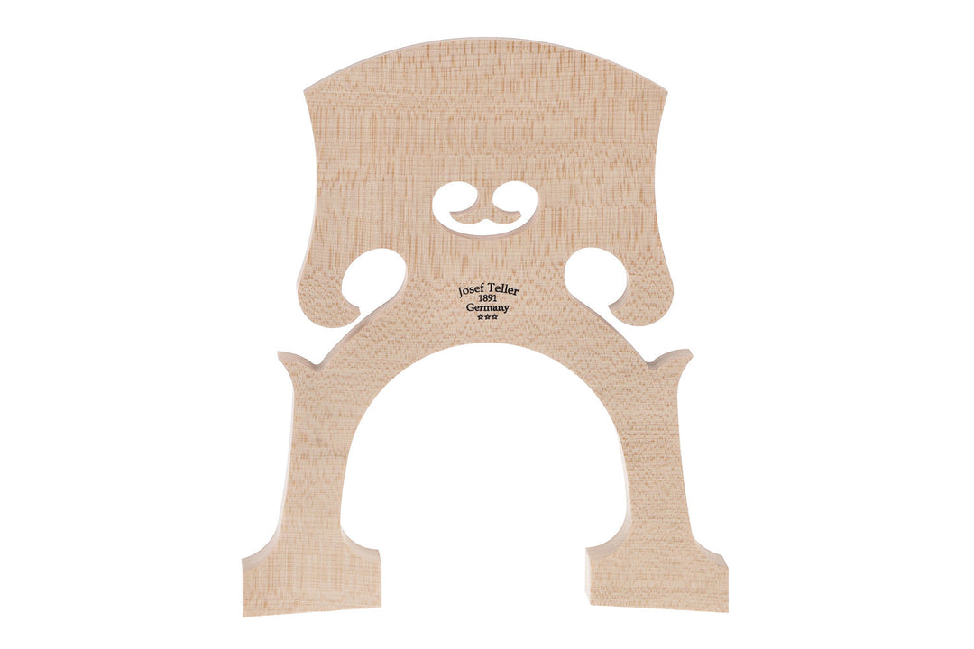 Teller Double bass bridge Belgian model - 3/4 (Foot width 155)