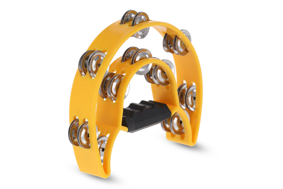 GEWA Jingle wreath Half moon 20 jingles - Yellow