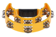 GEWA Jingle wreath Half moon 20 jingles - Yellow