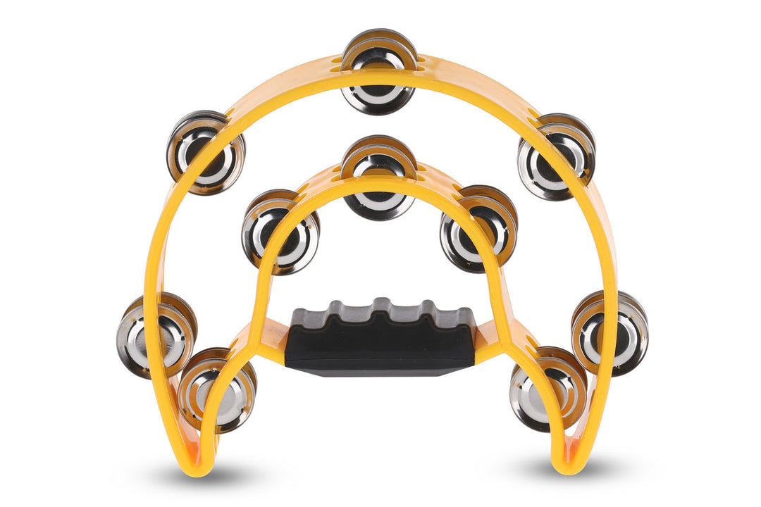 GEWA Jingle wreath Half moon 20 jingles - Yellow