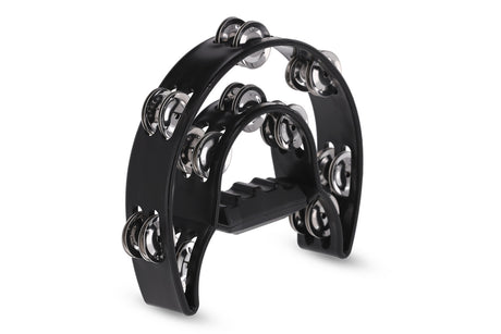 GEWA Jingle wreath Half moon 20 jingles - Black