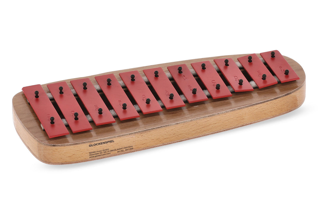 GEWA Glockenspiel GH11 - GH11R red sound plates