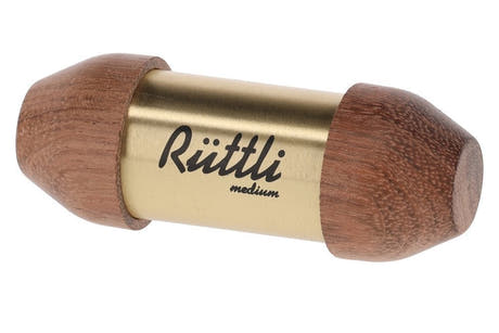 GEWA BSX enkeltshaker i messing med låg i jatoba