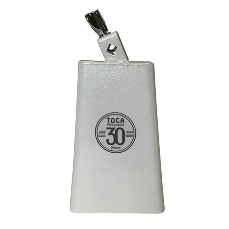 Toca 30th Anniversary Timbale Bell 3028-TMB, selvlysende hvid