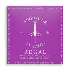Augustine Strings for classic guitar Regal Crystal Nylon high - Set Regal Blue (high/high)