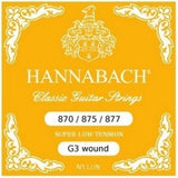 Hannabach 870SLT KVS-omviklet G3-streng, super low tension