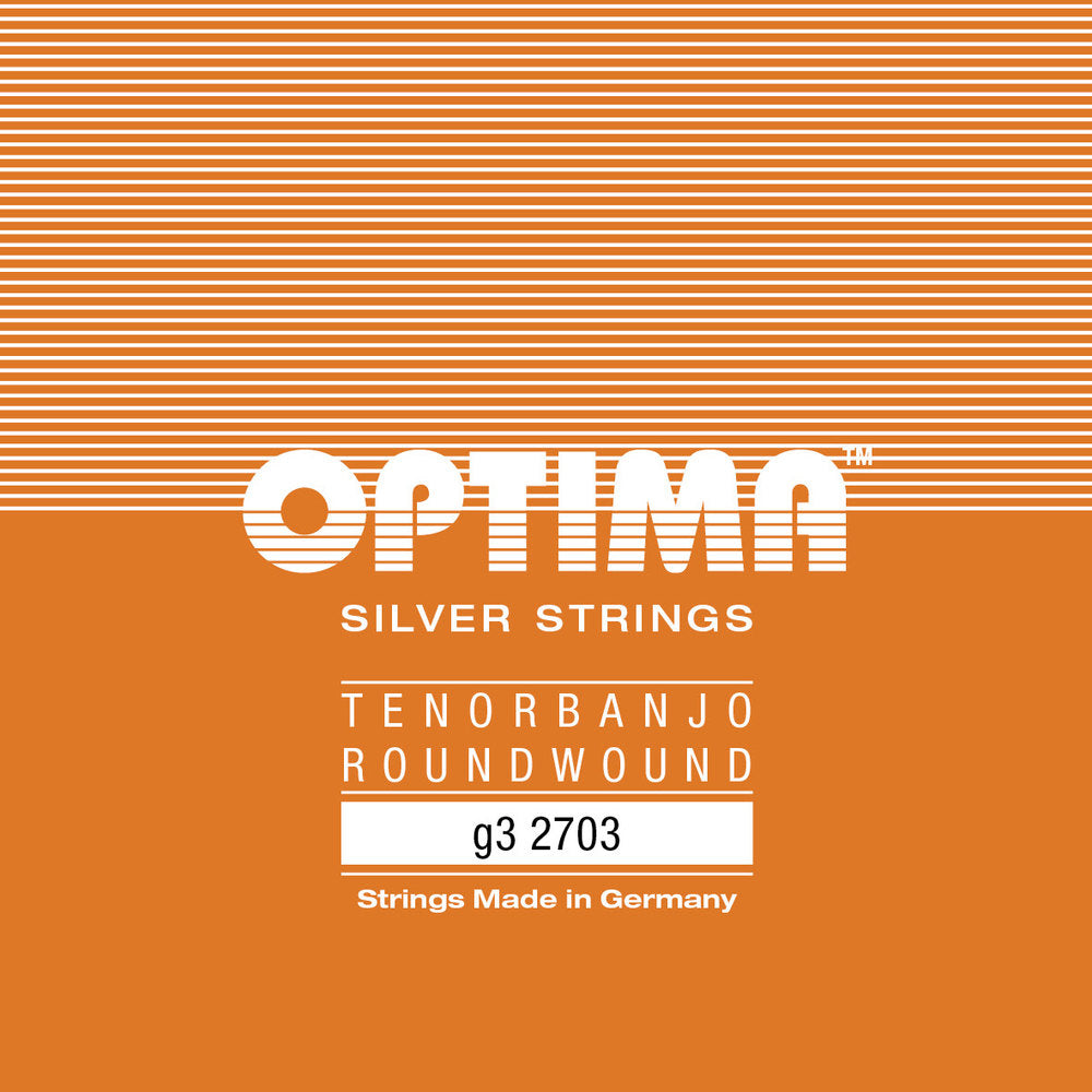 Optima 2703 streng G .022 til 4-strenget banjo, løkke