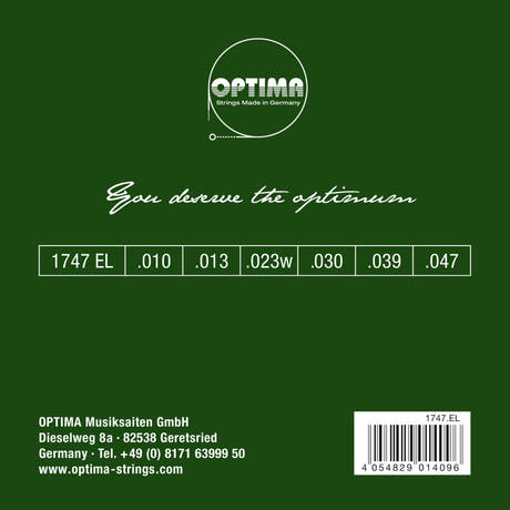 Optima Strings for Acoustic Guitar Gold strings - Set (1747EL)